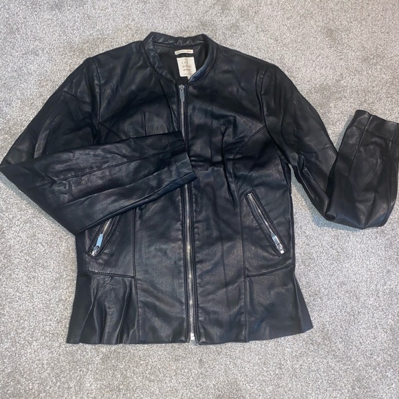 Zara Jackets & Blazers - Zara lamb skin leather jacket